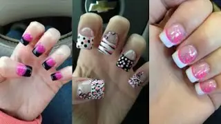 Duck Shape Nails style#flare shape nails#Duck Flare Shape Nails#nail polish#nails art design