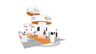 SKYZALIMIT DESIGN COMMERCIAL - CUSTOM EXHIBITION STAND 15 X 6M CONCEPT - FLY-THRU ANIMATION