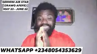 Germini star... Air star... If you are born in MAY 23 TO JUNE 22 ... MUST WATCH THIS
