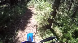 FE570 Exploring cool trails in the Eldorado NF