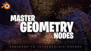Mastering Geometry Nodes In blender promo