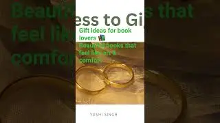 Gift ideas for book lovers 📚Beautiful books that feel like art & comfort