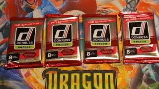 FOUR 2021-22 Panini Donruss Soccer Packs