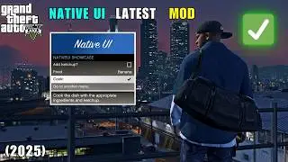 GTA V Установка Native UI Последнее обновление 2025