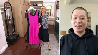 J Jason Wu Knit Midi Dress with Shirred Hem Detail on QVC