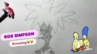 How to draw Bob Simpson Easy | Pencil Art 4K Video