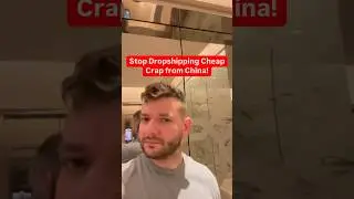 Stop Dropshipping cheap crap from china!!
