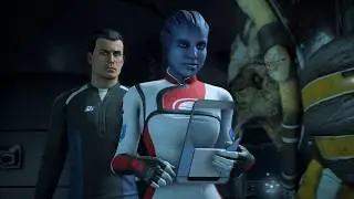 Mass Effect: Andromeda - Dr. Lexi examines Drack, Drack shares history