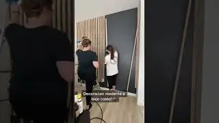 DECORACI&Oacute;N ECON&Oacute;MICA? LISTONES DE MADERA Y BASE EN NEGRO