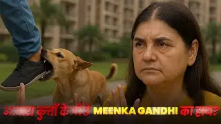 Saya Gold Avenue में कुत्तों का आतंक! | क्या Menaka Gandhi जिम्मेदार? | Exclusive बातचीत