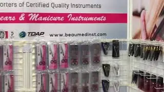 Barber Scissors and Manicure Tools in Professional Beauty London