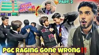 Pgc Dangerous Ragging Gone Wrong🤬‼️|Got Warning From Principle😭🙏