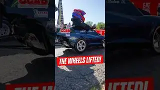 The wheelie bar worked!