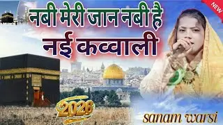 Sanam Warsi New Qawwali/नबी मेरी जान नबी है/New qawwali Aliyabaad Barabanki 2026