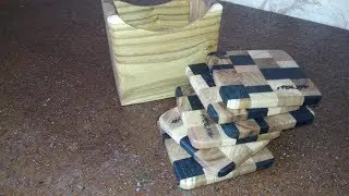 Original product from waste wood