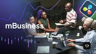 Business Content & Data Visualization in DaVinci Resolve &mdash; mBusiness Tutorial &mdash; MotionVFX