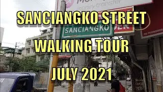 Sanciangko Street Cebu, Philippines. July 2021