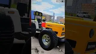Open World Tractor Driving Indian Bike and Car Simulator Android Gameplay.