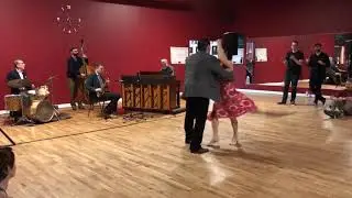 Jacob Wigger and Jenn Lee Balboa demo Eastside Stomp