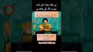 $wait for Qaddafi attitude 😈😱 #viral status
