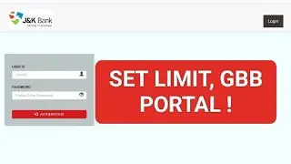 SET LIMIT ON GBB PORTAL !