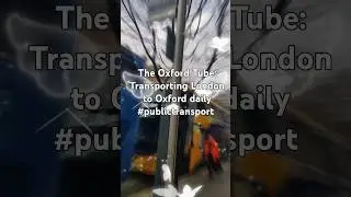 The Oxford Tube: Transporting London to Oxford daily (learn more in comments)  #publictransport