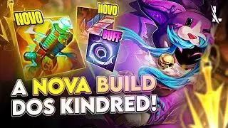 KINDRED VIROU O JUNGLE MAIS FORTE DO PATCH 6.2 COM ESSA BUILD? | LoL Wild Rift