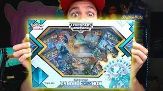 NEW POKEMON OPENING Shiny Zygarde Box! (Never Before Seen Card!)