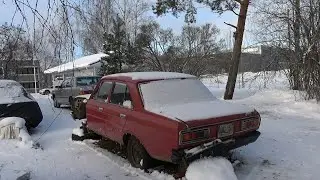 Aseöljyä lukkoihin ja Datsunille löytynyt varaosa auto