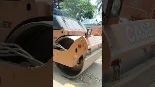 Case 752  Ex Vibrate test Roadside working Road roller West Bengal Dooars