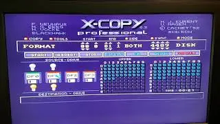 Using XCopy in 2018 on a real Amiga 500