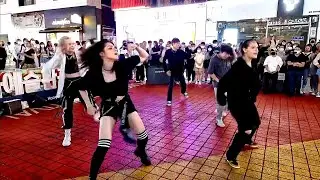 FRIDAY. BLACK MIST & HARANG. BEAUTIFUL FANTASTIC FIRST BUSKING ON HONGDAE FESTIVAL STREET.