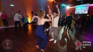 Brandon & Lisa Vogler - Social dancing | Live 2 Mambo Budapest January 30 - February 10 2025