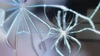 Broken TV Screen effect REAL motion & electric shorts. Hiệu ứng tivi vỡ m&agrave;n h&igrave;nh chập điện.