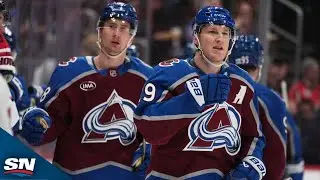 Avalanche's Nathan MacKinnon And Martin Necas Combine For A Sweet Give-And-Go Goal