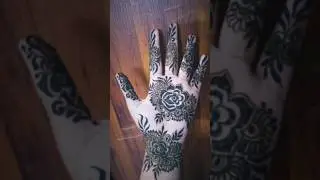 Attractive Henna design😍 #11 #mehndi #design #art #tamil #Nuz_Bliss