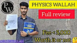 PHYSICS WALLAH || GATE WALLAH FULL REVIEW || PW VS MADE EASY/UNACEDEMY