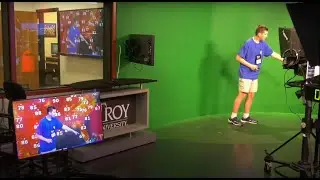 Boys State TV Studio Tour - TROY TrojanVision News