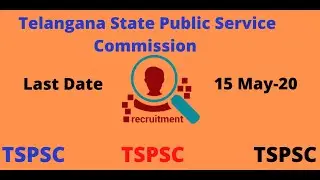 TSPSC Manager Recruitment 2020 by Latest Vacancy