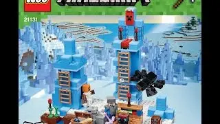 LEGO Minecraft The Ice Spikes 21131 Instructions DIY Book1