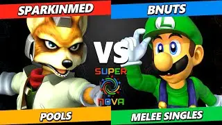 Supernova 2025 - SparkinMed (Fox) Vs. bnuts (Luigi) Smash Melee Tournament