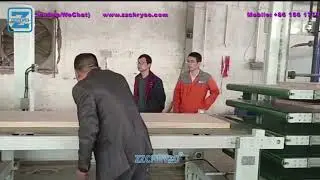 5 layer automatic wooden door press production line with Simultaneous Feeding and Discharging