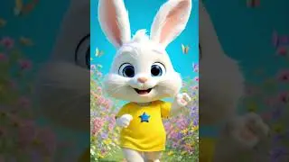 Hop Hop Bunny 🐰 | Cute Bunny Song for Kids