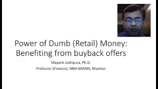 Retail Investor's Buyback Strategy