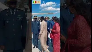 le retour au senegal le president et la premiere dame Absa Faye🫶🇸🇳