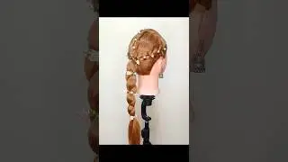 ✨ Easy & Beautiful Hairstyles for Girls | Simple Hair Style Ideas 💖👧  #easyhairstyle #short  #fyp