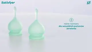 Kubeczki Menstruacyjne Satisfyer Feel Good Menstrual Cup Set Zielony