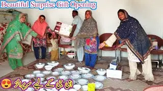 Ami Jii Kay Liy Sarpiraz 😍 Beautiful Surprisers Gift Opening