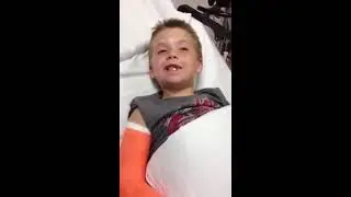 Kid High On Anesthesia Feeling Dizzy