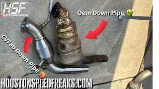 Explorer ST CVFab Downpipe Install